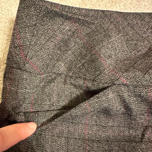 Ann Taylor LOFT gray plaid pants - Picture 5 of 15